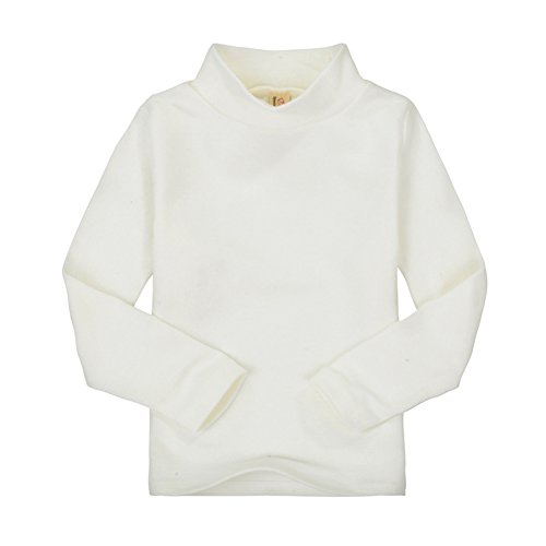 CuteOn Niños para niños | Cuello Alto | De Manga Larga | algodón | De Camisetas, Tops, tee Shirt Beige 4 Años CuteOn Niños para niños | Cuello Alto | De Manga Larga | algodón | De Camisetas, Tops, tee Shirt Beige 4 Años