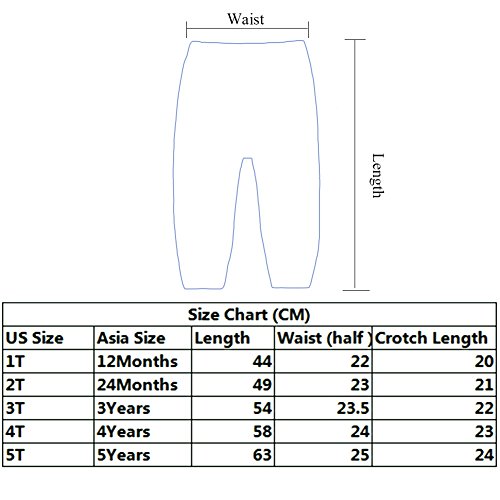 CuteOn Unisexo niños Elástico Cintura Algodón Calentar Pantalones Bebé Trousers Bottoms Rojo 2Años CuteOn Unisexo niños Elástico Cintura Algodón Calentar Pantalones Bebé Trousers Bottoms Rojo 2Años