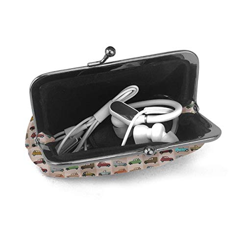 CV Patrón de Cuero para Mujer Exquisito Monedero Kiss Lock Monedero de Cambio pequeño Estuches para Tarjetas de crédito Mini Billetera Bolsa de Efectivo para Llaves 4.52"X 4.13" Pulgadas CV Patrón de Cuero para Mujer Exquisito Monedero Kiss Lock Monedero de Cambio pequeño Estuches para Tarjetas de crédito Mini Billetera Bolsa de Efectivo para Llaves 4.52"X 4.13" Pulgadas