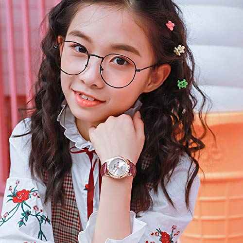 CXJC Una variedad de estilos de relojes de discos de damas, adecuados for fiestas, citas, vida diaria, relojes de trabajo, relojes decorativos, reloj de calendario luminoso impermeable a prueba de agu CXJC Una variedad de estilos de relojes de discos de damas, adecuados for fiestas, citas, vida diaria, relojes de trabajo, relojes decorativos, reloj de calendario luminoso impermeable a prueba de agu