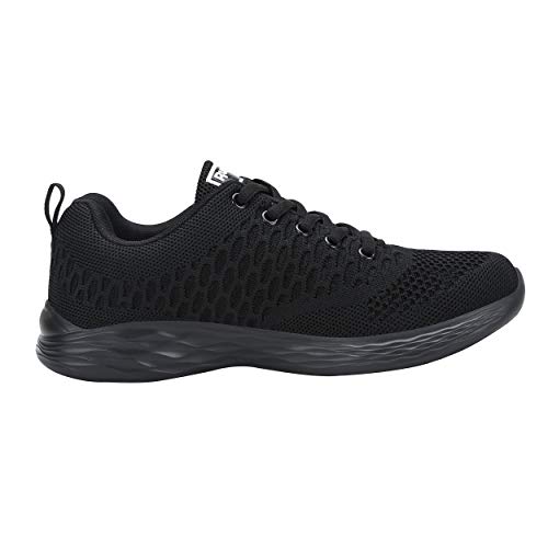 CXWRZB Mujer Gimnasia Ligero Sneakers Zapatillas de Deportivos de Running para Negro 40 EU