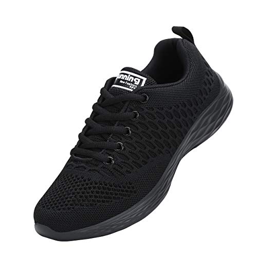CXWRZB Mujer Gimnasia Ligero Sneakers Zapatillas de Deportivos de Running para Negro 40 EU