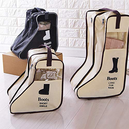 CXZC Botas Bolsa de Almacenamiento de Zapatos Organizador de Viajes Bolsas de Zapatos Impermeables portátiles Guardapolvo Bolsa Protectora Organizador de Armario Debajo de la Cama