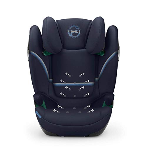 Cybex Gold 520002423, Silla de Coche para Niños Solution S I-Fix, para Coches con y Sin Isofix, Grupo 2/3 (15-36 Kg), Desde los 3 Hasta los 12 Años Aproximadamente, Negro (Deep Black) Cybex Gold 520002423, Silla de Coche para Niños Solution S I-Fix, para Coches con y Sin Isofix, Grupo 2/3 (15-36 Kg), Desde los 3 Hasta los 12 Años Aproximadamente, Negro (Deep Black)