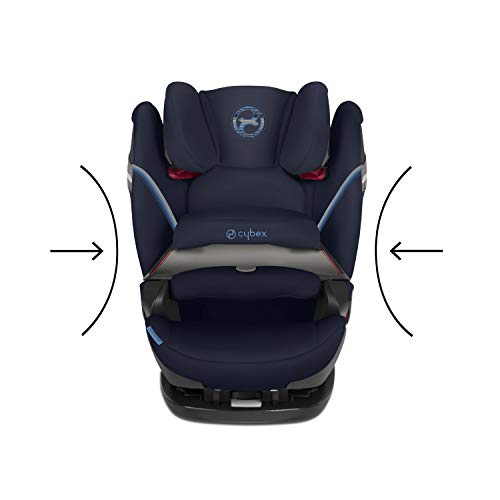 CYBEX Gold Silla de coche 2 en 1 para niños Pallas S-Fix, Para coches con y sin Isofix, Grupo 1/2/3 (9-36 kg), Desde los 9 meses hasta los 12 años aproximativamente, Soho Grey CYBEX Gold Silla de coche 2 en 1 para niños Pallas S-Fix, Para coches con y sin Isofix, Grupo 1/2/3 (9-36 kg), Desde los 9 meses hasta los 12 años aproximativamente, Soho Grey