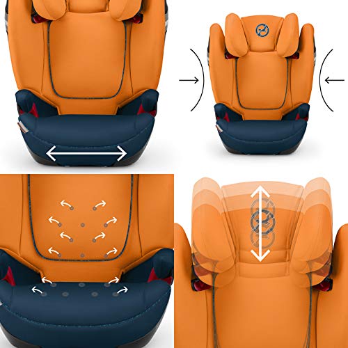 Cybex Gold - Silla de coche Solution S-Fix, para coches con y sin Isofix, Grupo 2/3 (15-36 kg), Desde los 3 hasta los 12 años aprox., Negro (Urban Black) Cybex Gold - Silla de coche Solution S-Fix, para coches con y sin Isofix, Grupo 2/3 (15-36 kg), Desde los 3 hasta los 12 años aprox., Negro (Urban Black)