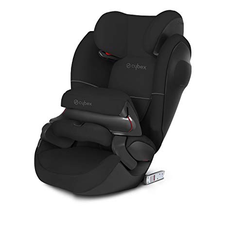 Cybex - Silla de coche grupo 1/2/3 Pallas M-Fix SL, silla de coche 2 en 1 para niños, para coches con y sin ISOFIX, 9-36 kg, desde los 9 meses hasta los 12 años aprox, Negro (Pure Black) Cybex - Silla de coche grupo 1/2/3 Pallas M-Fix SL, silla de coche 2 en 1 para niños, para coches con y sin ISOFIX, 9-36 kg, desde los 9 meses hasta los 12 años aprox, Negro (Pure Black)