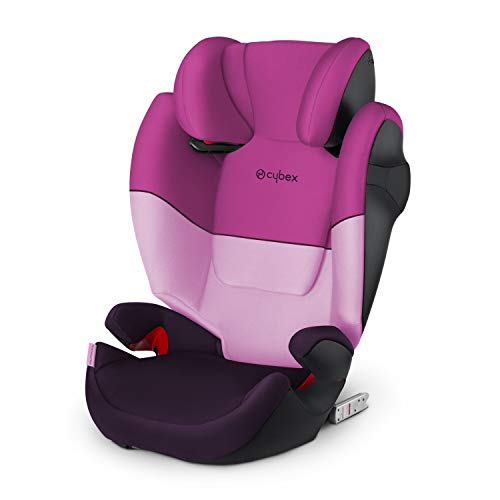 Cybex Silver Solution M-fix 519001119 Silla de Coche, Grupo 2/3, para Niños, para Coches con y sin Isofix, Colección Color 2019, Morado (Purple Rain) Cybex Silver Solution M-fix 519001119 Silla de Coche, Grupo 2/3, para Niños, para Coches con y sin Isofix, Colección Color 2019, Morado (Purple Rain)