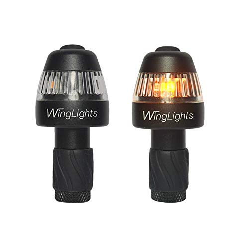 CYCL WingLights 360 Fixed - Intermitente para Bicicleta, Unisex, Negro, Talla única