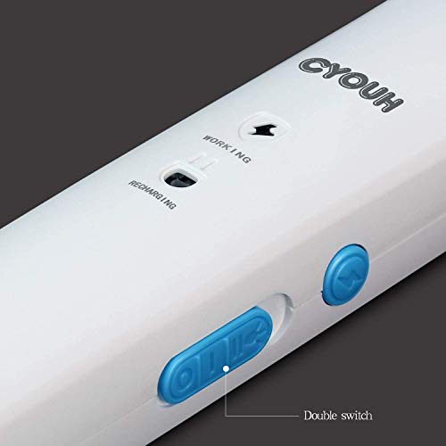 CYOUH Raqueta Mosquitos Recargable, Raqueta Mosquitos Electrica con Luces USB Recargable Asesino de Mosquitos、Insectos y Moscas CYOUH Raqueta Mosquitos Recargable, Raqueta Mosquitos Electrica con Luces USB Recargable Asesino de Mosquitos、Insectos y Moscas