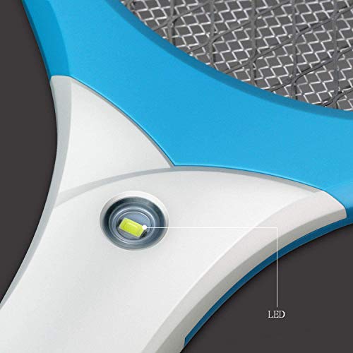 CYOUH Raqueta Mosquitos Recargable, Raqueta Mosquitos Electrica con Luces USB Recargable Asesino de Mosquitos、Insectos y Moscas CYOUH Raqueta Mosquitos Recargable, Raqueta Mosquitos Electrica con Luces USB Recargable Asesino de Mosquitos、Insectos y Moscas