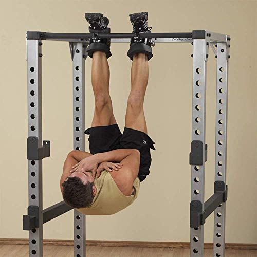 CYQAQ Botas de Gravedad de inversión, Botas antigravedad para Barra de Tiro, cómodas Botas de Espuma Acolchadas para Terapia Gym Fitness Physio, Clips de Bloqueo Seguros, 1 par Negro