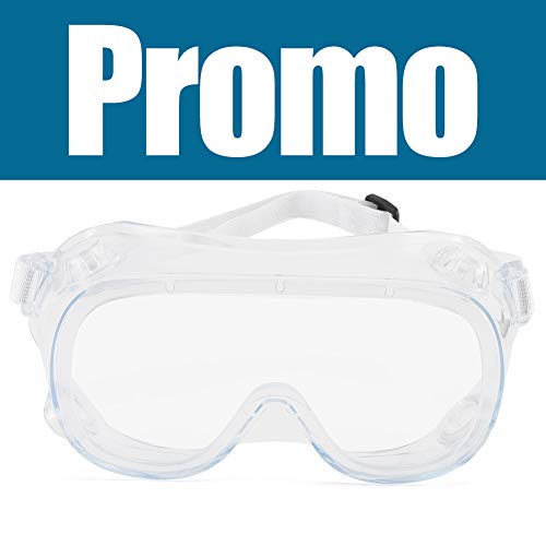 Cyxus Gafas de Seguridad, Gafas de Seguridad Antiniebla con Válvula Respiratoria para Protección Ocular