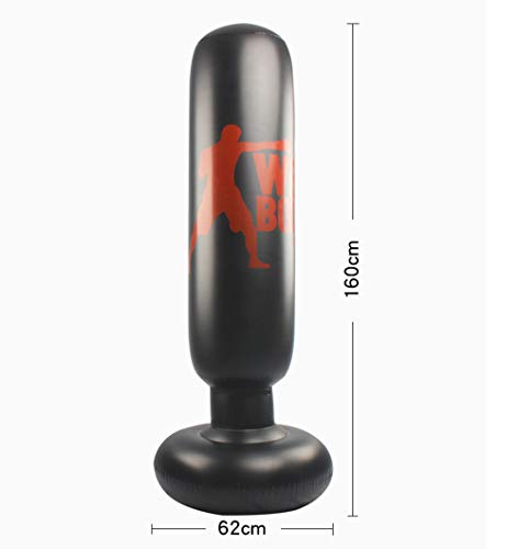 CYzpf Saco de Boxeo de Pie de 160cm Inflable Niños de Fitness para Practicar Karate Taekwondo Entrenamiento Intenso Gimnasia Deportes Alivio del Estrés CYzpf Saco de Boxeo de Pie de 160cm Inflable Niños de Fitness para Practicar Karate Taekwondo Entrenamiento Intenso Gimnasia Deportes Alivio del Estrés