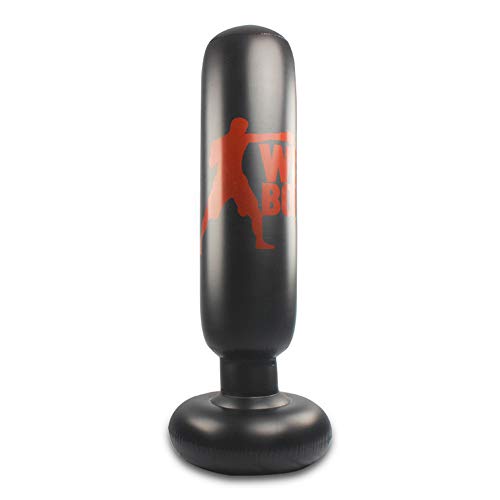 CYzpf Saco de Boxeo de Pie de 160cm Inflable Niños de Fitness para Practicar Karate Taekwondo Entrenamiento Intenso Gimnasia Deportes Alivio del Estrés CYzpf Saco de Boxeo de Pie de 160cm Inflable Niños de Fitness para Practicar Karate Taekwondo Entrenamiento Intenso Gimnasia Deportes Alivio del Estrés