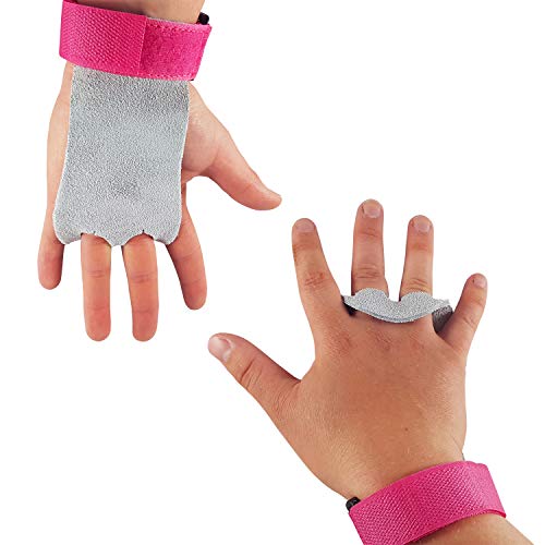 CZ Store®-Par guantes de gimnasia-✮GARANTÍA DE POR VIDA✮-Manoplas de gimnasia de cuero|4 tallas 2 colores|Protección de las palmas de las manos durante los ejercicios de tracción/crossfit/barra