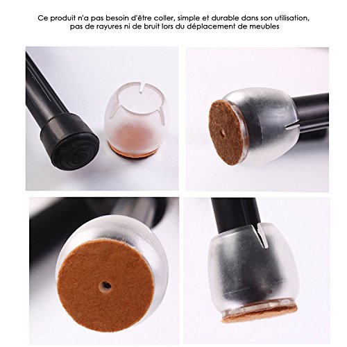 CZ Store®-pie de silla|40 UNIDADES|✮✮GARANTÍA DE POR VIDA✮✮-pie de fieltro|tamaño 12-16mm|almohadilla de silicona para muebles/sillas/muebles-punta silla antirayaduras- almohadilla de patas de sillas CZ Store®-pie de silla|40 UNIDADES|✮✮GARANTÍA DE POR VIDA✮✮-pie de fieltro|tamaño 12-16mm|almohadilla de silicona para muebles/sillas/muebles-punta silla antirayaduras- almohadilla de patas de sillas