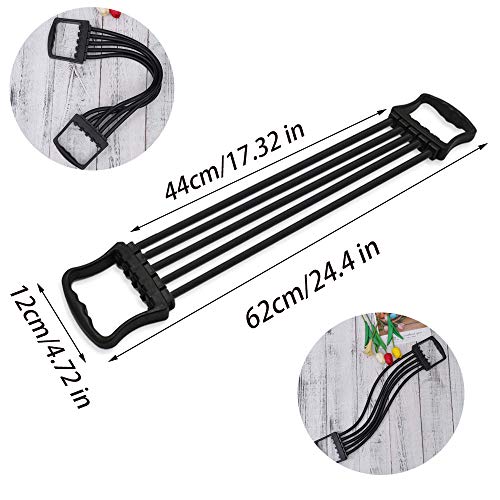 CZF ES Extensor del Pecho Ajustable, Expansor del Pecho Ejercitador de Músculo, Ejercitador Tensores Musculacion, para Body Building y Gimnasia CZF ES Extensor del Pecho Ajustable, Expansor del Pecho Ejercitador de Músculo, Ejercitador Tensores Musculacion, para Body Building y Gimnasia