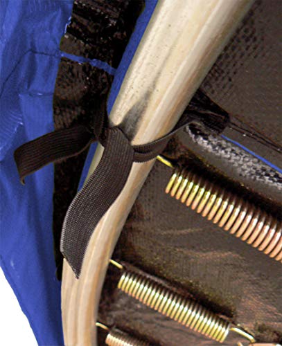 CZON SPORTS 250 cm Cojín Protector para trampolín, Unisex-Youth, Azul