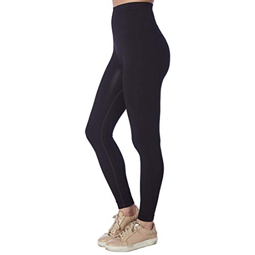 CzSalus Pantalón Largo Ligero, Mallas adelgazantes de compresión Media para lipedema y linfedema (L, Negro) CzSalus Pantalón Largo Ligero, Mallas adelgazantes de compresión Media para lipedema y linfedema (L, Negro)