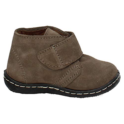 D HEYMAR 8081 Botita Serraje Taupe NIÑO Botas-Botines Taupe 21