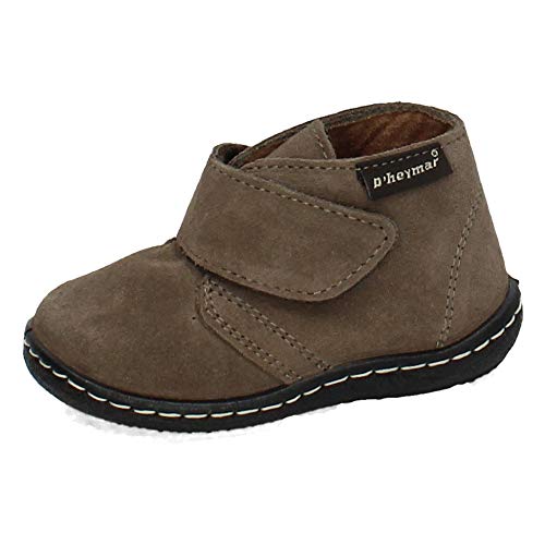 D HEYMAR 8081 Botita Serraje Taupe NIÑO Botas-Botines Taupe 21