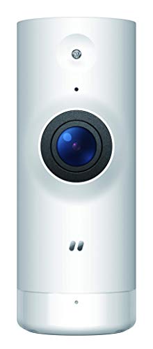 D-Link DCS-8000LHV2 - Mini cámara WiFi Full HD para Alexa y Google Home (detección de personas, Full HD real 1080p a 30fps, visión nocturna, grabacién en la nube gratuita, seguridad/encriptación WPA3)