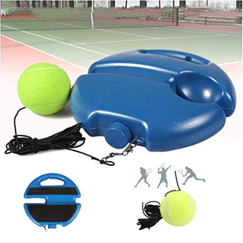 D-Work - Dispositivo de entrenamiento de tenis con base para rellenar (21 cm de diámetro)