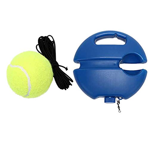D-Work - Dispositivo de entrenamiento de tenis con base para rellenar (21 cm de diámetro)