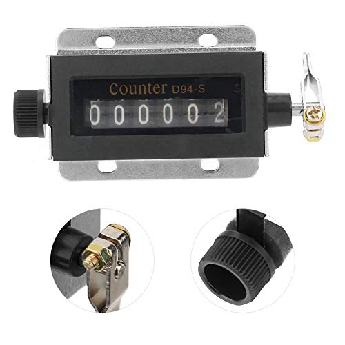 D94-S Contador de tracción mecánica reiniciable de 6 dígitos Contador de longitud digital 0-999999 para registro de cantidad de maquinaria D94-S Contador de tracción mecánica reiniciable de 6 dígitos Contador de longitud digital 0-999999 para registro de cantidad de maquinaria