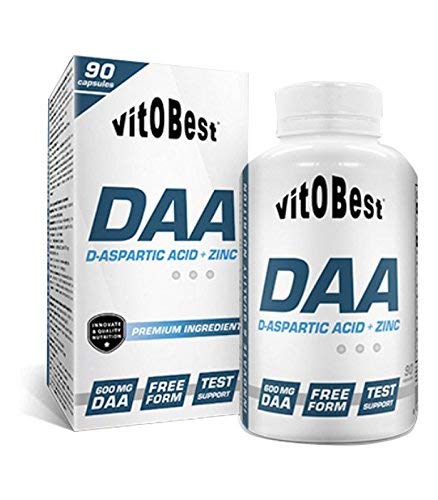 DAA D-ASPARTIC ACID + ZINC 90 Caps - Suplementos Alimentación y Suplementos Deportivos - Vitobest