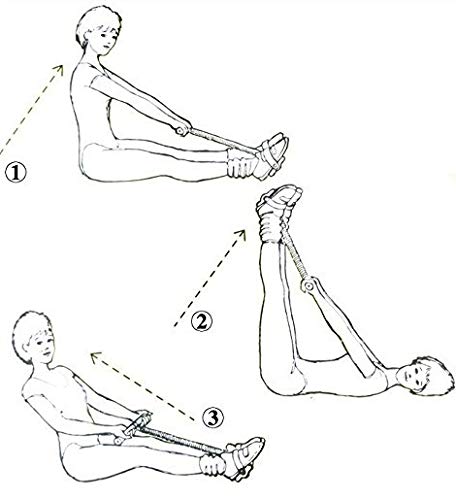 Dabuty Online, S.L. Bandas de Resistencia, Yoga, Cuerda elástica de Tiro, Entrenador para el Abdomen Bandas elásticas Fitness