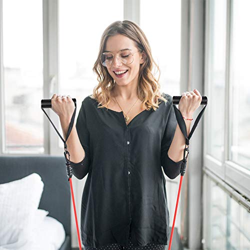 Dadabig 2 Piezas Mango de Resistencia para Ejercicios Asa de Espuma para Fitness Asa de Repuesto de Cuerda de Tracción para Gimnasio, Equipo de Entrenamiento Dadabig 2 Piezas Mango de Resistencia para Ejercicios Asa de Espuma para Fitness Asa de Repuesto de Cuerda de Tracción para Gimnasio, Equipo de Entrenamiento