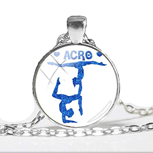 DADATU Nuevo Me Encanta La Gimnasia Collar Mantener La Calma Y La Gimnasia Colgante Cúpula Colgante Colgantes Redondo Mano Artesanía Joyería Hz1 DADATU Nuevo Me Encanta La Gimnasia Collar Mantener La Calma Y La Gimnasia Colgante Cúpula Colgante Colgantes Redondo Mano Artesanía Joyería Hz1