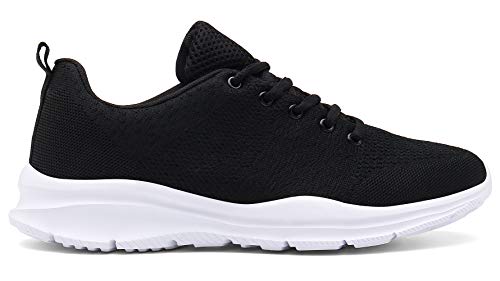 DAFENP Zapatillas de Running para Hombre Mujer Zapatos para Correr y Asfalto Aire Libre y Deportes Calzado Ligero Transpirable XZ747-M-halfblack-EU36 DAFENP Zapatillas de Running para Hombre Mujer Zapatos para Correr y Asfalto Aire Libre y Deportes Calzado Ligero Transpirable XZ747-M-halfblack-EU36