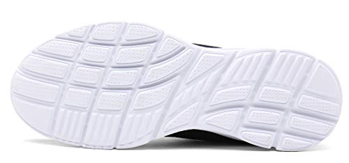 DAFENP Zapatillas de Running para Hombre Mujer Zapatos para Correr y Asfalto Aire Libre y Deportes Calzado Ligero Transpirable XZ747-M-halfblack-EU36 DAFENP Zapatillas de Running para Hombre Mujer Zapatos para Correr y Asfalto Aire Libre y Deportes Calzado Ligero Transpirable XZ747-M-halfblack-EU36