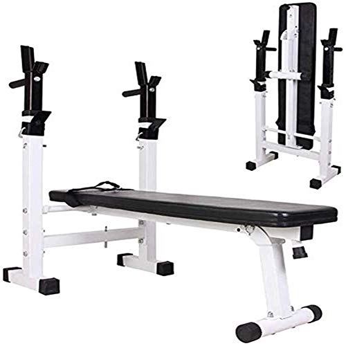 DAGCOT Banco de Entrenamiento Aparatos for hacer ejercicio Gimnasio Banco Banco Ejercicio ajustable banco de peso ajustable con las estaciones de inmersión, multi-ejercicio con barra for Heavy ejercic DAGCOT Banco de Entrenamiento Aparatos for hacer ejercicio Gimnasio Banco Banco Ejercicio ajustable banco de peso ajustable con las estaciones de inmersión, multi-ejercicio con barra for Heavy ejercic