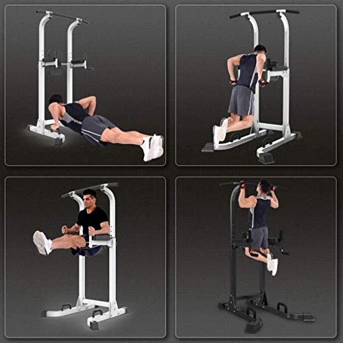 DAGCOT Equipo de Ejercicio de Entrenamiento de Fortaleza Equipo de Ejercicio de la Torre de energía Equipo de Ejercicio Durable Ajustable Multi-FUCDY Tower W/Dip ESTACIÓN Y PUTE UP Bar Bar Push-UP S DAGCOT Equipo de Ejercicio de Entrenamiento de Fortaleza Equipo de Ejercicio de la Torre de energía Equipo de Ejercicio Durable Ajustable Multi-FUCDY Tower W/Dip ESTACIÓN Y PUTE UP Bar Bar Push-UP S