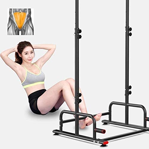 DAGCOT Fitness Power Tower Home Gym Gym Entrenamiento Ejercicio Pull Ups Equipos de Aptitud Placas de Interior Pulseras de Interior Pesadas Pesadas Pesadas Barras paralelas Multifuncionales Equipo de