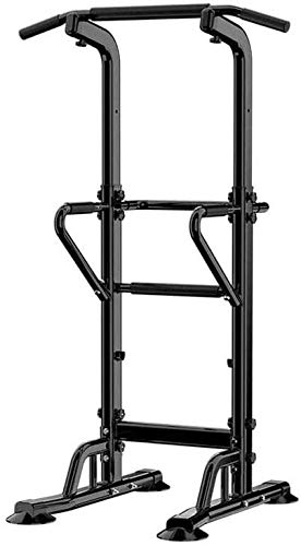 DAGCOT Fitness Power Tower Home Gym Gym Entrenamiento Ejercicio Pull Ups Equipos de Aptitud Placas de Interior Pulseras de Interior Pesadas Pesadas Pesadas Barras paralelas Multifuncionales Equipo de