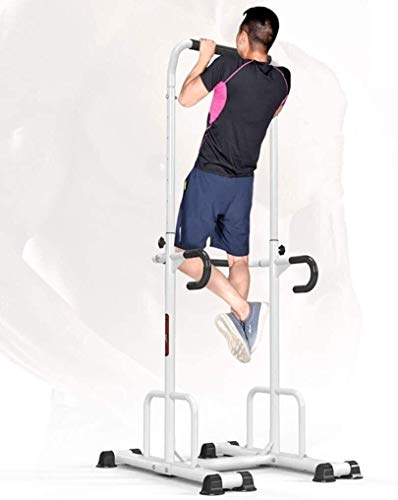 DAGCOT Fitness Power Tower Home Gym Gym Entrenamiento Ejercicio Pull Ups Equipos de Aptitud Placas de Interior Pulseras de Interior Pesadas Pesadas Pesadas Barras paralelas Multifuncionales Equipo de