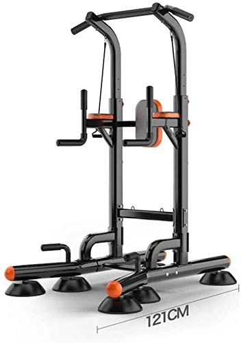 DAGCOT Fitness Power Tower Home Gym Gym Entrenamiento Ejercicio Pull Ups Equipos de Aptitud Placas de Interior Pulseras de Interior Pesadas Pesadas Pesadas Barras paralelas Multifuncionales Equipo de