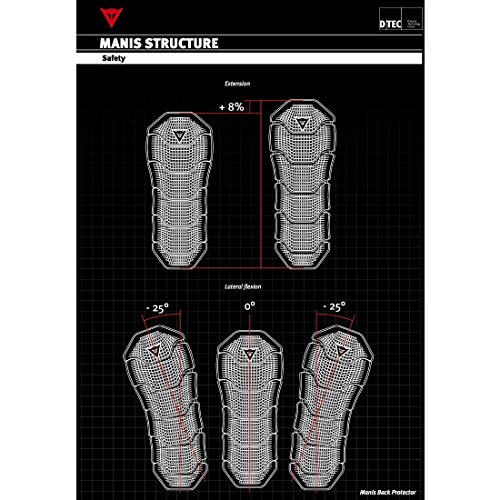 Dainese-MANIS D1 59, Negro, Talla L