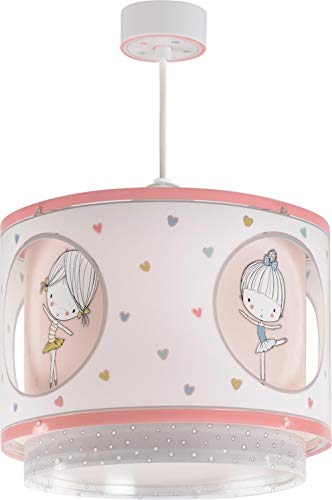 Dalber Sweet Dance Lámpara infantil de Techo Colgante Bailarinas, rosa Dalber Sweet Dance Lámpara infantil de Techo Colgante Bailarinas, rosa