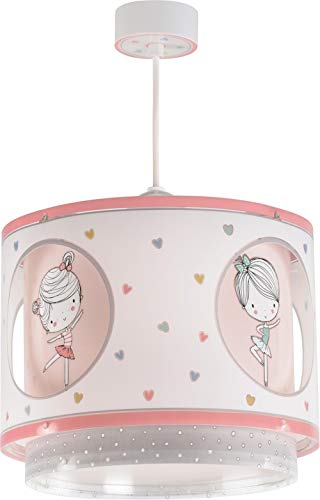 Dalber Sweet Dance Lámpara infantil de Techo Colgante Bailarinas, rosa Dalber Sweet Dance Lámpara infantil de Techo Colgante Bailarinas, rosa