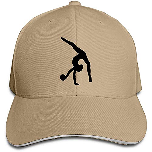 Dale Hill Gorra de béisbol Gimnasia rítmica Silueta Algodón Trucker Hat Ajustable Fashion Sports Fan Caps