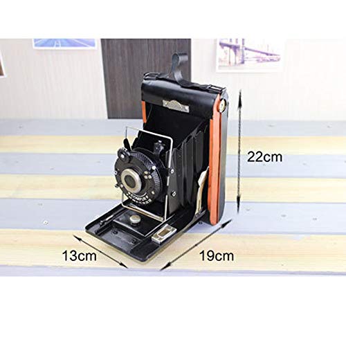 DAMAI STORE Hierro Cámara Antigua Modelo Antigüedades Colecciones Creativo Decoraciones caseras Modelo de cámara Modelo de simulación de 13 * 19 * 22cm DAMAI STORE Hierro Cámara Antigua Modelo Antigüedades Colecciones Creativo Decoraciones caseras Modelo de cámara Modelo de simulación de 13 * 19 * 22cm