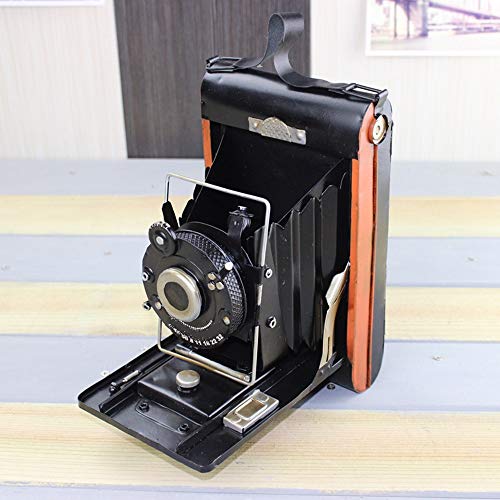 DAMAI STORE Hierro Cámara Antigua Modelo Antigüedades Colecciones Creativo Decoraciones caseras Modelo de cámara Modelo de simulación de 13 * 19 * 22cm DAMAI STORE Hierro Cámara Antigua Modelo Antigüedades Colecciones Creativo Decoraciones caseras Modelo de cámara Modelo de simulación de 13 * 19 * 22cm