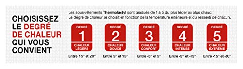 Damart Lot de 2 tee-Shirts Thermolactyl Camiseta térmica, Blanc (Blanc), 10 años (Pack de 2) para Niños Damart Lot de 2 tee-Shirts Thermolactyl Camiseta térmica, Blanc (Blanc), 10 años (Pack de 2) para Niños