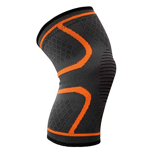 DAMIGRAM Rodillera de Compresión, Rodilleras Deportivas Elásticas con Tiras de Gel, Diseño Antideslizante, para Deportes, Baloncesto, Desgarro de Meniscos, Artritis, Alivio (Medium) DAMIGRAM Rodillera de Compresión, Rodilleras Deportivas Elásticas con Tiras de Gel, Diseño Antideslizante, para Deportes, Baloncesto, Desgarro de Meniscos, Artritis, Alivio (Medium)